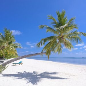 Beach Scenery - Breathtaking tropical beach scene in the Maldive #1591373