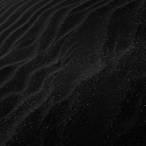 Forest Nature - Textured black sand with ripples resembling dune #2387793