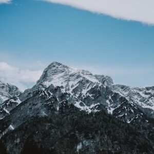 Snow Mountains - Breathtaking view of a snow-covered mountain ran #2397622