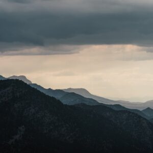 Mountain Landscapes - Majestic mountains under a dramatic sky, showcas #32542255