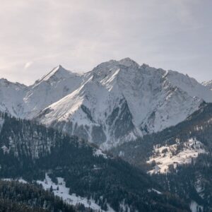 Snow Mountains - Breathtaking view of snow-covered mountain peaks #36274534