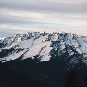 Snow Mountains - Stunning view of the snow-covered mountains in t #6549482