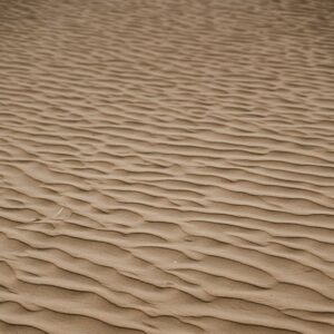 Desert Wilderness - Close-up of desert sand displaying intricate rip #8869236